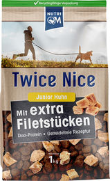 NutriQM Twice Nice Junior Hundefutter Huhn Getreidefrei 12 kg - 12 kg – Bild 1 von 9