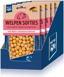 NutriQM Welpen Softies Belohnungssnack Milch 5x150g – Bild 1 von 3