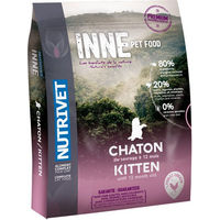 Produktbild von Nutrivet Inne Cat Kitten Huhn Getreidefreie Kroketten für sterilisiertes Kitten 6kg - 6 kg