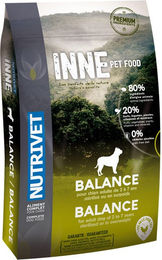 Nutrivet Inne Dog Balance Getreidefreies Trockenfutter Geflügel für erwachsene Hunde zur Gewichtskontrolle 12 kg - 2 x 12 kg – Bild 1 von 10