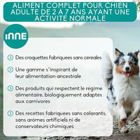 Produktbild von Nutrivet Inne Hundefutter Geflügel Getreidefrei für erwachsene Hunde mit hohem Fleischanteil 12 kg