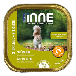Nutrivet Inne Katzen Nassfutter Sterilisiert Huhn Pastete Adult 16 x 100 g - 16 x 100 g – Bild 1 von 2