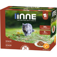 Produktbild von Nutrivet Inne Senior Katzen Nassfutter Geflügel Stückchen in Sauce Getreidefrei 12 x 85 g - 12 x 85 g