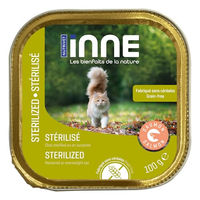 Produktbild von Nutrivet Katzen-Terrine Lachs für kastrierte Katzen getreidefrei 100g - 100 g