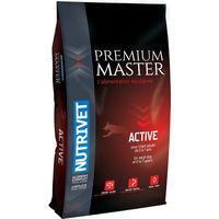 Produktbild von Nutrivet Premium Master Active Hundefutter Adult Huhn & Reis 15 kg - 15 kg