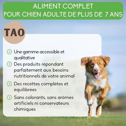 Nutrivet Tao Senior Hundefutter Rind Light zur Gewichtskontrolle 18kg - 18 kg – Bild 1 von 4