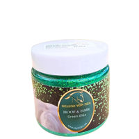 Produktbild von Nüx Deluxe Glitzi Lack Hoof & Hair Green Glüx Hufpflege 150ml