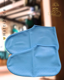 Produktbild von Nüx Deluxe Schuhüberzug aus Silikon wasserdicht Blau