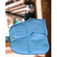 Produktbild von Nüx Deluxe Schuhüberzug aus Silikon wasserdicht Blau