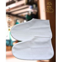 Produktbild von Nüx Deluxe Schuhüberzug Weiß wasserdicht