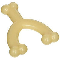 Produktbild von Nylabone Dura Chew Kauknochen Wishbone für Hunde mit Huhn Geschmack Größe M aus Nylon - 1 Stk.