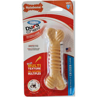 Produktbild von Nylabone Durachew Langlebiger Hundekauartikel mit Hühnchengeschmack Größe S