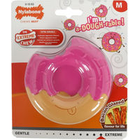 Produktbild von Nylabone Extreme Chew Donut Glaze Bacon Kauspielzeug für Hunde Größe M
