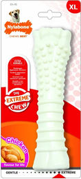 Nylabone Extreme Chew Kauspielzeug für erwachsene Hunde mit Huhn Geschmack XL Weiß - 1 Stk. – Bild 1 von 2