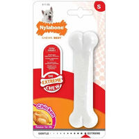 Produktbild von Nylabone Extreme Chew Kauspielzeug für Hunde mit Huhngeschmack Größe S zur Zahnpflege