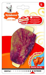 Nylabone Extreme Kauspielzeug Chicken Wing für kleine Hunde Adult Größe S – Bild 1 von 6