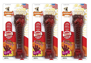 Nylabone Kauknochen aus Nylon mit Rind für Hunde und Riesenrassen - 1 Stk. – Bild 1 von 2