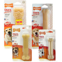 Produktbild von Nylabone Kauspielzeug Durable Bone Wolf Kauknochen aus Nylon für Hunde Größe M