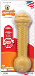 Nylabone Kauspielzeug Extreme Chew Barbell Erdnussbutter für Hunde mittlere Rassen XL Hypoallergen - 1 Stk. – Bild 1 von 3