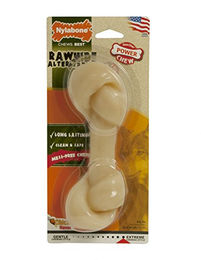 Nylabone Kauspielzeug für Hunde Extreme Chew Knot Huhn Größe L - 1 Stk. – Bild 1 von 5