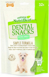 Nylabone Nutri Dent Mini Zahnpflege-Snack für Hunde mit Huhn getreidefrei 32er Pack – Bild 1 von 1