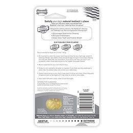 Nylabone Pro-Action Zahnpflege Kauknochen für Hunde Medium Orange/Beige – Bild 1 von 2