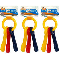Produktbild von Nylabone Puppy Teething Keys Kauspielzeug für Welpen mit Bacon Geschmack XS - 1 Stk.