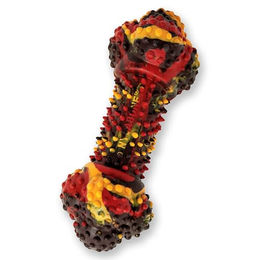 Nylabone Strong Chew Kauspielzeug Bacon Cheeseburger für Hunde Mittel aus Naturkautschuk - 1 Stk. – Bild 1 von 9
