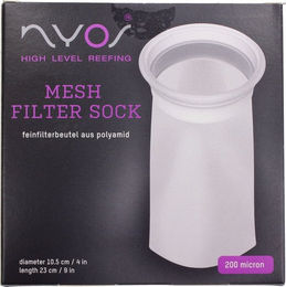 Nyos Mesh Filter Socke aus Nylon für Fischbecken 200 Micron Weiß 1 Stück – Bild 1 von 2