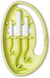 O'Tom Tick Twister Clipbox mit 3 Zeckenhaken in Grün – Bild 1 von 3