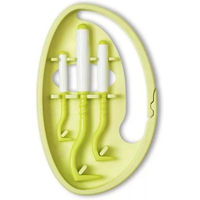 Produktbild von O'Tom Tick Twister Clipbox mit 3 Zeckenhaken in Grün