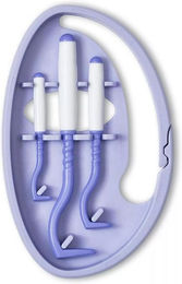 O'Tom Tick Twister Clipbox mit 3 Zeckenhaken Lila für alle Tierarten und Größen – Bild 1 von 3