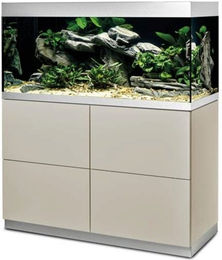 Produktbild von Oase Aquariumkombination 300 Lichtgrau, BioMaster Thermo + Beleuchtungskit - 1 Set