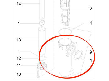 Produktbild von Oase BG Wassergehäuse für FiltoMatic 1200
