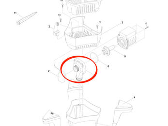 Produktbild von Oase Ersatz Pumpengehäuse für Aquamax 3500-5500