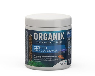Produktbild von OASE ORGANIX Cichlid Granulatfutter Größe S - 250 ml