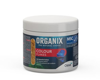 Produktbild von OASE ORGANIX Colour Flakes Flockenfutter Aquarium - 175 ml
