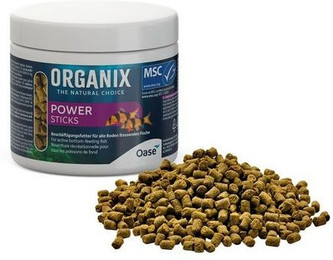 Produktbild von OASE ORGANIX Power Sticks Snack für Aquarienfische - 100 g