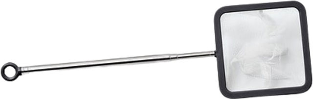 Oase Teleskopnetz eckig - schwarz – Bild 1 von 2