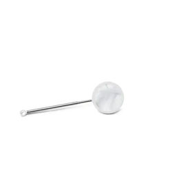 Oase Teleskopnetz rund - weiß – Bild 1 von 2