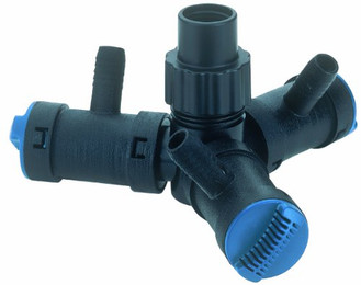 Produktbild von Oase Wasserverteiler Multi WD 1 Zoll, Schwarz, dreifach