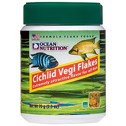 Produktbild von Ocean Nutrition Cichlid Vegi Flakes - 70 g