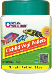 Produktbild von Ocean Nutrition Cichlid Vegi Pellets Small - 200 g