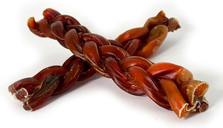 Produktbild von Ochsenziemer gezopft 25cm groß