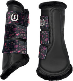Produktbild von Offene Gamaschen für Pferde Imperial Riding Flower Power