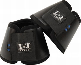 Produktbild von Offene Neopren-Synthetik-Leder-Stollen für Pferde T de T