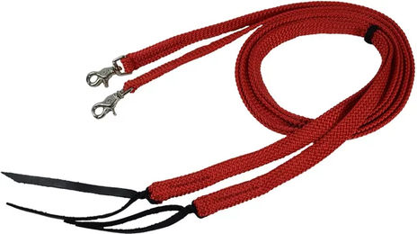 Produktbild von Offene US-Trensen aus flachem Polytressen für Pferde Ronzon Legend