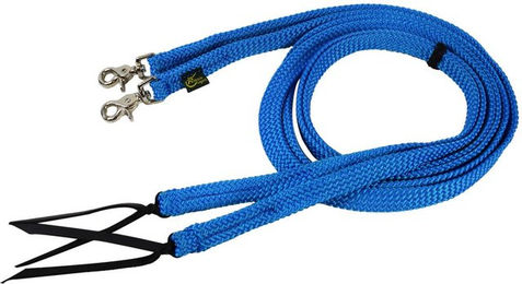 Produktbild von Offene US-Trensen aus flachem Polytressen für Pferde Ronzon Legend