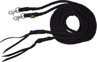 Produktbild von Offene US Zügel für Pferd aus runden Polypropylen Ronzon Legend