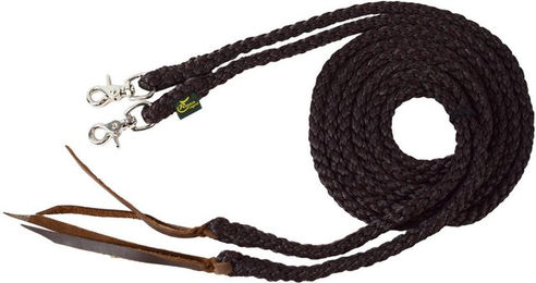 Produktbild von Offene US Zügel für Pferd aus runden Polypropylen Ronzon Legend